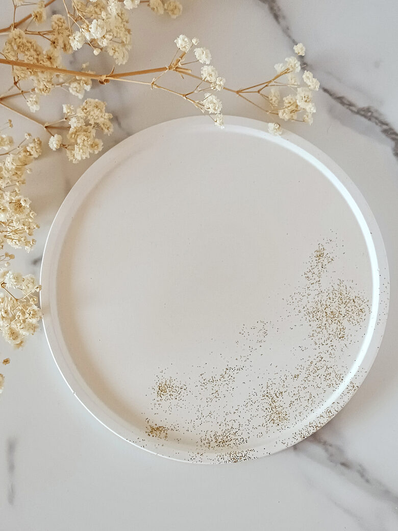 Minimalistinis Gipso Padėkliukas